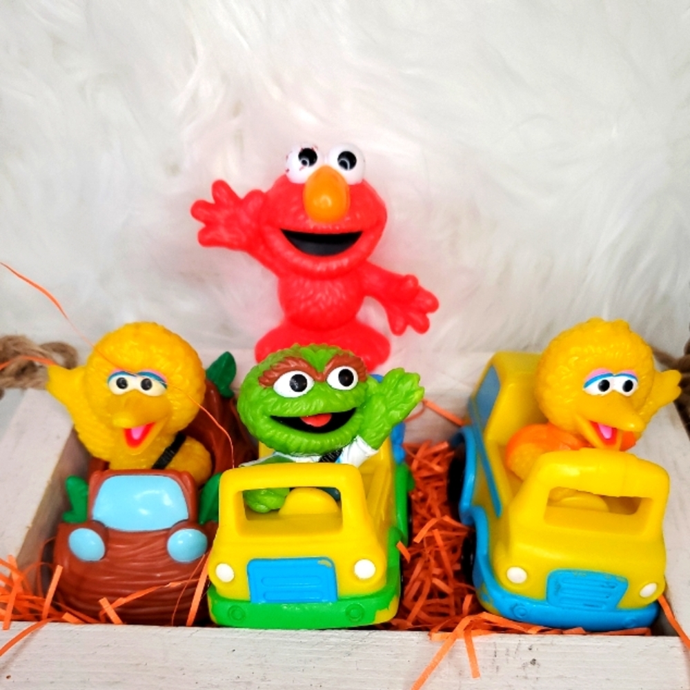 Hasbro Sesame Street Workshop 3" Figures 2000s